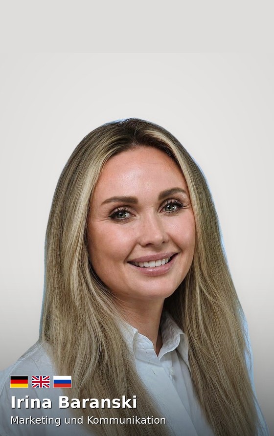 Irina Baranski, Marketing und Kommunikation